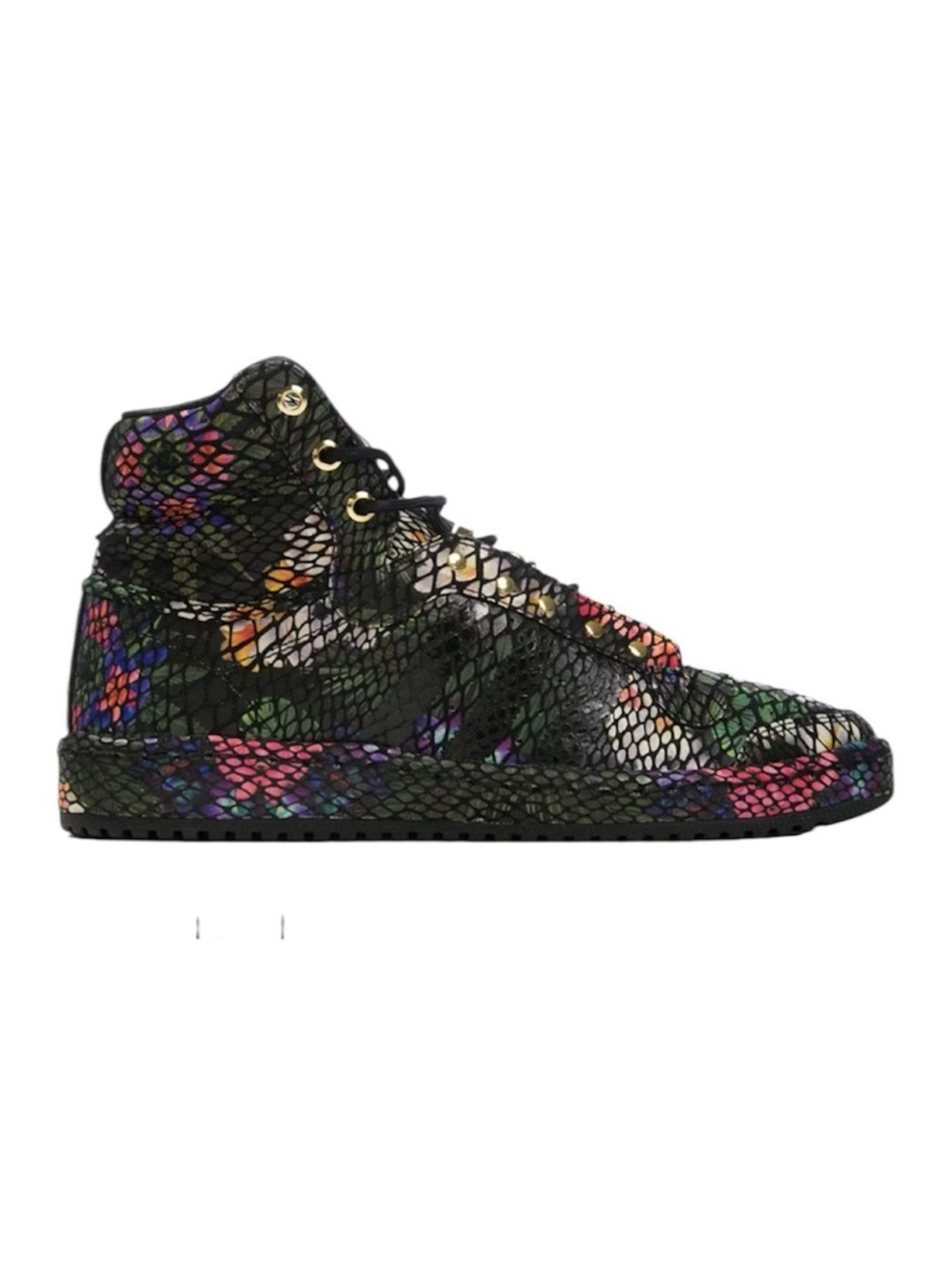 Adidas Top Ten Hi Floral Snakeskin Sneaker Size 10.5